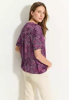 Футболка с принтом Cecil, розовый