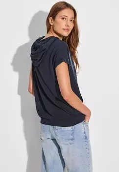 Футболка с принтом Cecil, синий