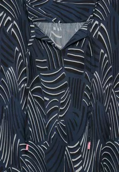 Футболка с принтом Cecil, темно-синий