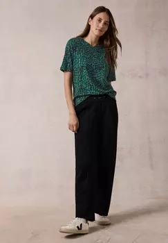 Футболка с принтом Cecil, зеленый