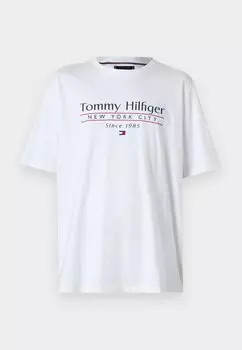 Футболка с принтом CENTER STACK TEE Tommy Hilfiger, белый