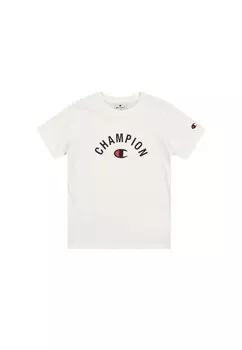 Футболка с принтом Champion, белый