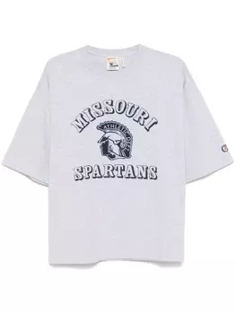 Футболка с принтом Champion, серый