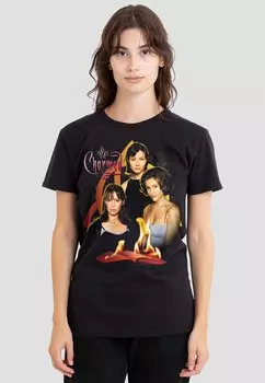 Футболка с принтом CHARMED ORIGINAL THREE Cotton Soul, черный