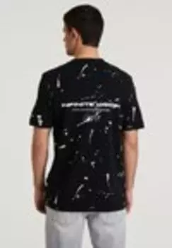 Футболка с принтом Chasin', черный