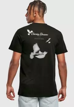 Футболка с принтом CHASING DREAMS TEE Mister Tee, черный