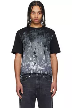 Футболка с принтом «Черные брызги» rag & bone