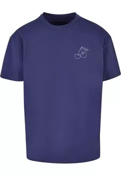 Футболка с принтом CHERRY HEAVY OVERSIZE Merchcode, цвет lightnavy