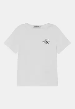 Футболка с принтом CHEST MONOGRAM Calvin Klein Jeans, цвет bright white