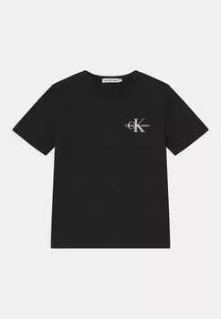 Футболка с принтом CHEST MONOGRAM Calvin Klein Jeans, цвет black
