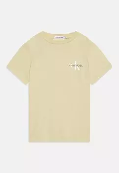 Футболка с принтом CHEST MONOGRAM Calvin Klein Jeans, цвет green haze