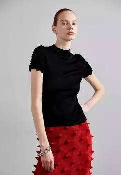 Футболка с принтом Chet Lo, черный