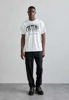 Футболка с принтом CHIAN LOGO Versace, белый