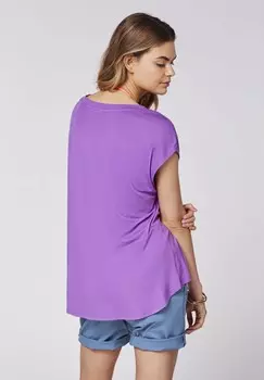 Футболка с принтом Chiemsee, фиолетовый