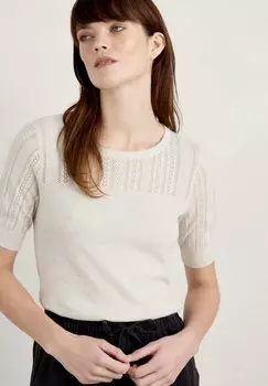 Футболка с принтом CHIFF CHAFF SHORT SLEEVE Seasalt Cornwall, цвет chalk