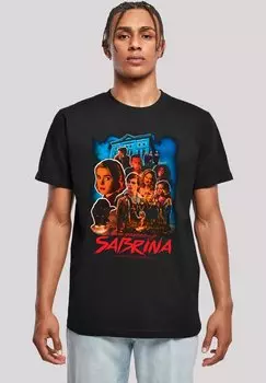 Футболка с принтом CHILLING ADVENTURES OF SABRINA HOMAGE F4NT4STIC, черный