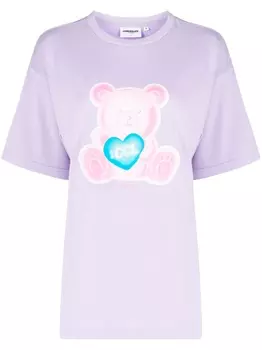 Футболка с принтом CHOCOOLATE, фиолетовый