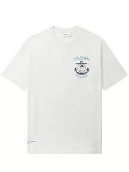 Футболка с принтом CHOCOOLATE, серый