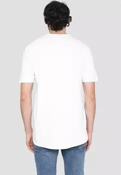 Футболка с принтом CHRISTMAS R2D2 MERRY BEEP BOOP BEEP Star Wars, белый