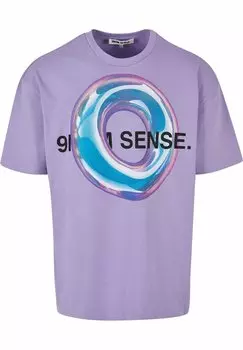 Футболка с принтом Chrome Halo 9N1M SENSE, лаванда
