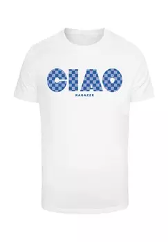 Футболка с принтом CIAO Mister Tee, белый