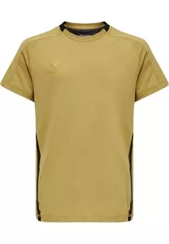Футболка с принтом CIMA Hummel, цвет antique gold