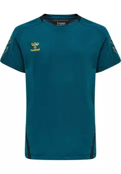 Футболка с принтом CIMA Hummel, цвет blue coral