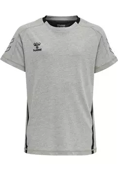 Футболка с принтом CIMA Hummel, цвет grey melange
