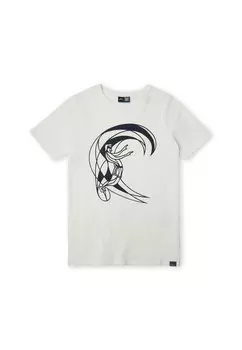 Футболка с принтом CIRCLE SURFER O'Neill, цвет snow white