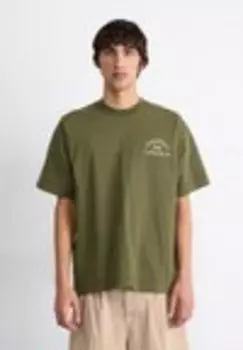 Футболка с принтом CLASS OF 89 Carhartt Wip, хаки