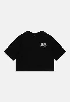Футболка с принтом CLASS TEE UNISEX Puma, черный