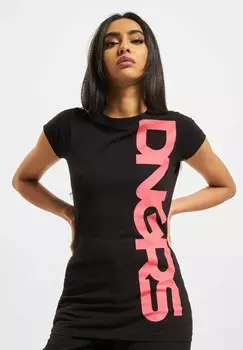 Футболка с принтом CLASSIC Dangerous DNGRS, черный