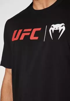 Футболка с принтом Classic Venum, черный/красный