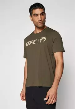 Футболка с принтом Classic Venum, хаки/бронза