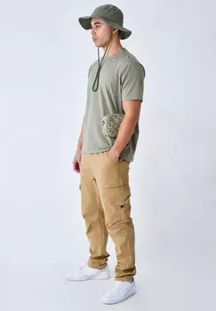 Футболка с принтом CLASSIQUE COL GRAPHIC GAZE Project X Paris, оливковый