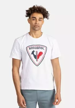 Футболка с принтом CLIFFSIDE Rossignol, белый
