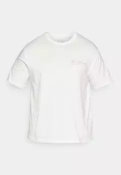 Футболка с принтом Cloud Dancer Slhloosegib O Neck Tee Selected, белый