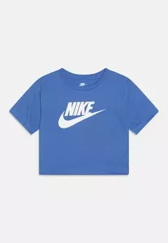 Футболка с принтом CLUB BOXY TEE Nike Sportswear, цвет polar