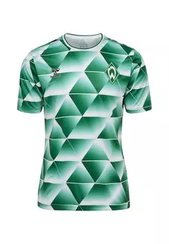 Футболка с принтом Club wear Hummel, зеленый
