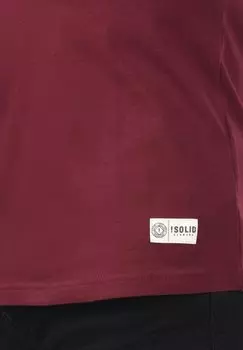 Футболка с принтом CODY Solid, бордовый