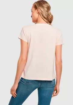 Футболка с принтом COFFEE PLEASE BOX TEE ABSOLUTE CULT, розовый