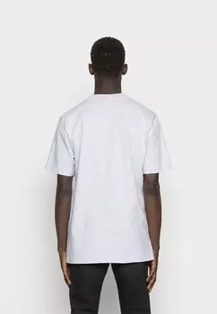 Футболка с принтом College Tee adidas Originals, светло-серый