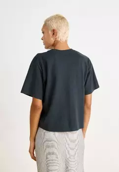 Футболка с принтом COLLEGIATE Obey Clothing, черный