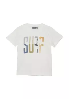 Футболка с принтом Color Kids, цвет snow white