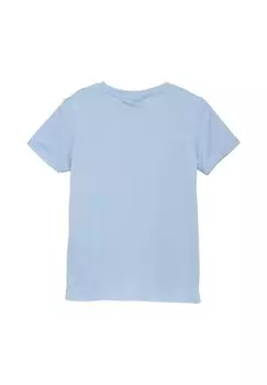 Футболка с принтом Color Kids, светло-голубой