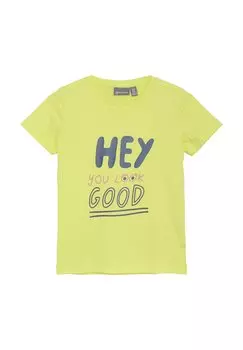 Футболка с принтом Color Kids, в центре внимания