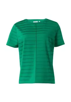 Футболка с принтом comma casual identity, зеленый