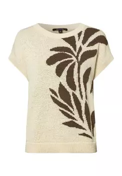 Футболка с принтом comma, песочный