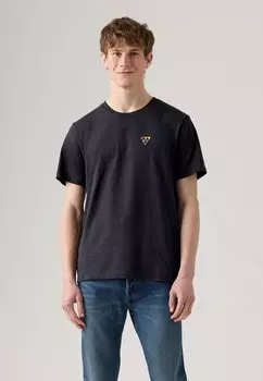Футболка с принтом COMMUNITY TEE UNISEX Levi's, черный