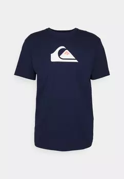 Футболка с принтом COMPLOGO BYJ0 Quiksilver, цвет navy blazer